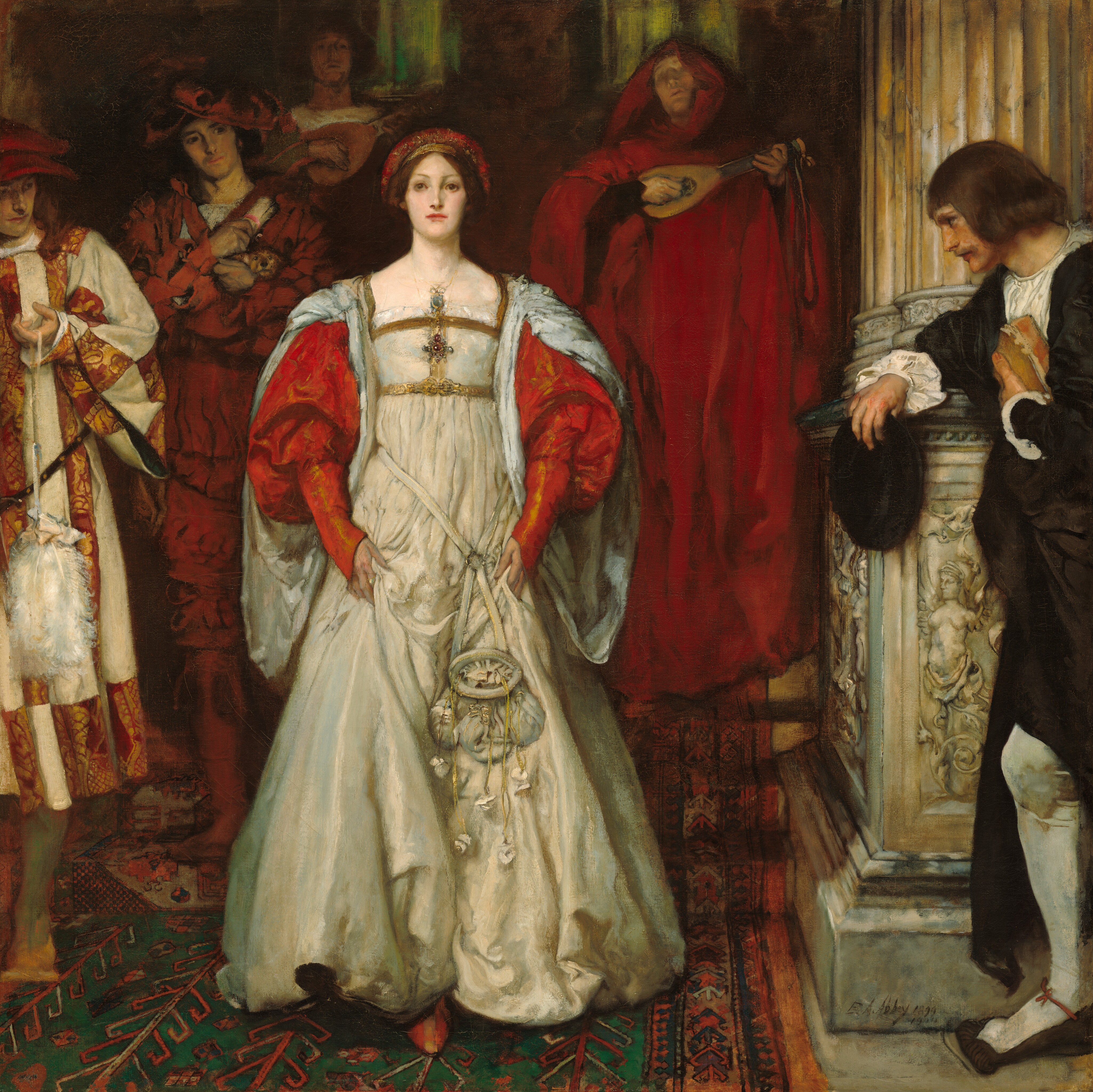 Edwin Austin Abbey Portrait or Work